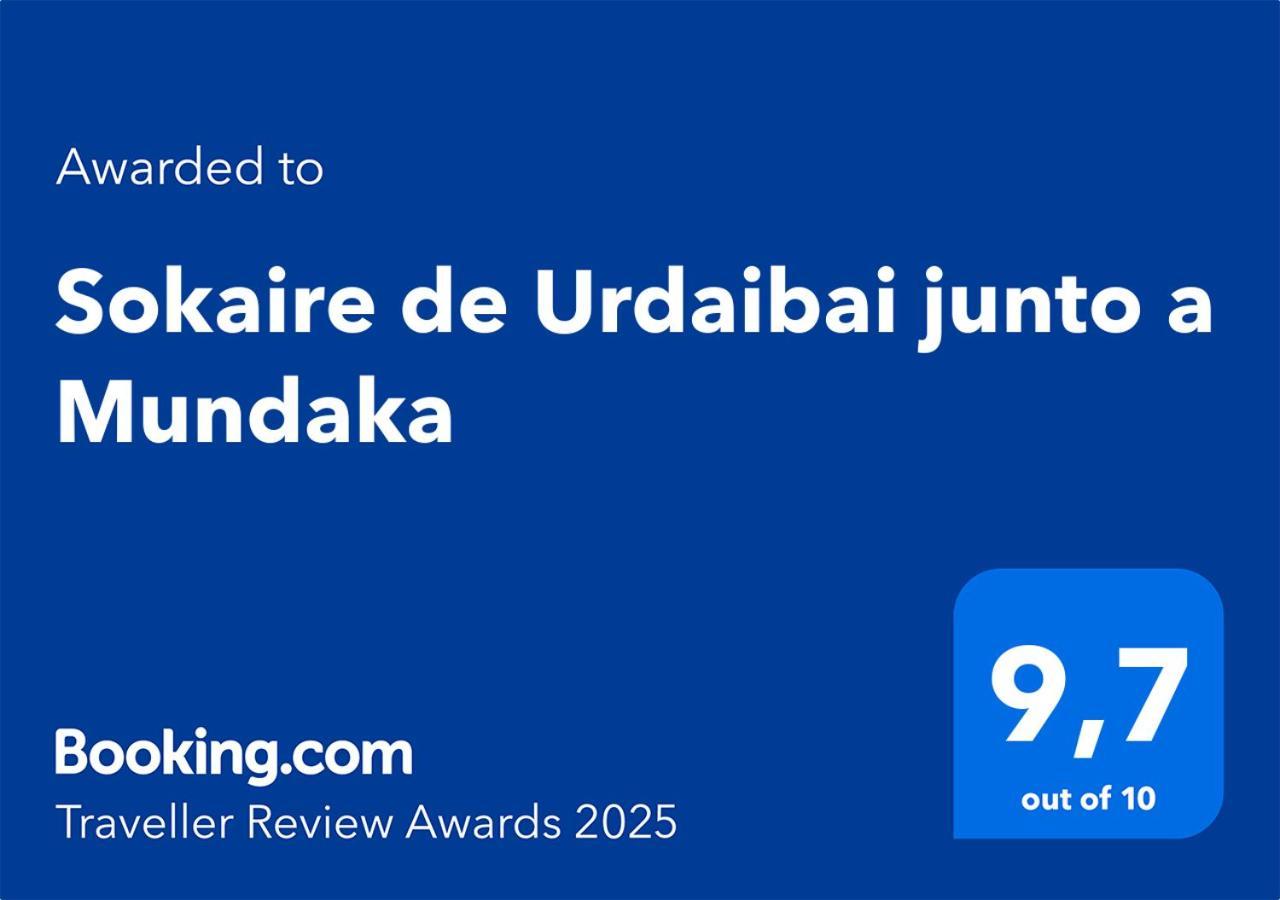 Sokaire De Urdaibai Junto A Mundaka Lejlighed Sukarrieta Eksteriør billede